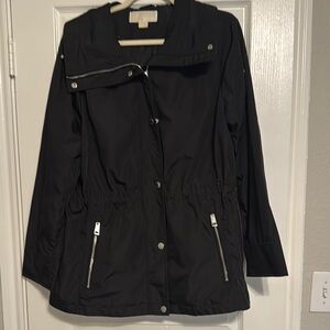 Michael Kors Black Hooded Jacket
